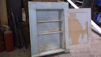 Painted Inset Medicine Cabinet