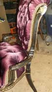 Pair "Pottier & Stymus" Victorian Side Chairs