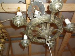 Gothic Styled 5 Light Hanging Fixture