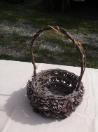 Pine Cone Basket from Maine