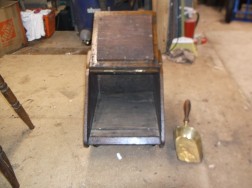 Coal Scuttle with Tool