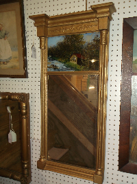 Reverse Painted Mirror