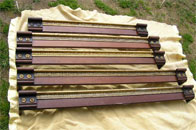 Set of five window cornices