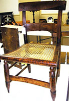 Tiger Maple Child's Chair