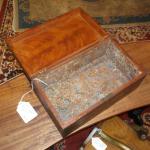Grain Painted and Stenciled Box