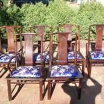 Set of SIX Chinese Dining Room Chairs