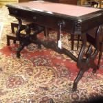 Gothic Styled Writing Table with Drawer