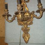 Large Triple Arm Wall Sconce