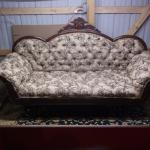 RARE Victorian Folding Arms Sofa