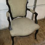 French Upholstered Arm Chair